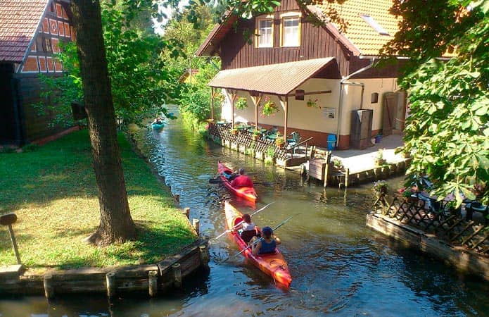 Spreewald, otro de los lugares que ver cerca de Berlín