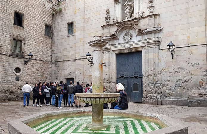 Plaza Felip Neri de Barcelona