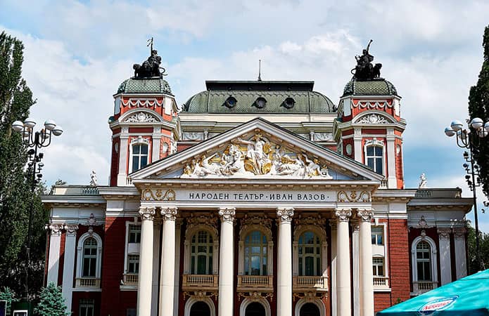 Qué visitar en Sofía - Teatro Nacional Ivan Vazov