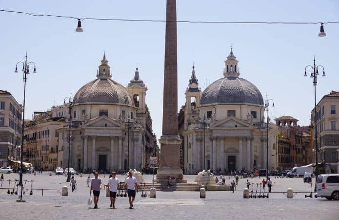 Plaza del Popolo, Roma