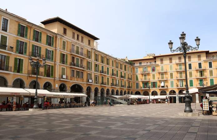 Qué ver en Palma de Mallorca en un día - Plaza Mayor de Palma
