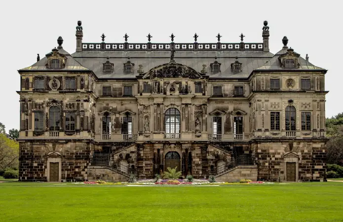 Palacio y jardines del Grosser Garten de Dresde