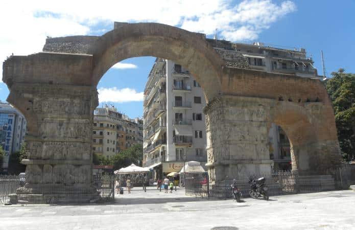 Qué ver en Tesalónica - Arco de Galerio