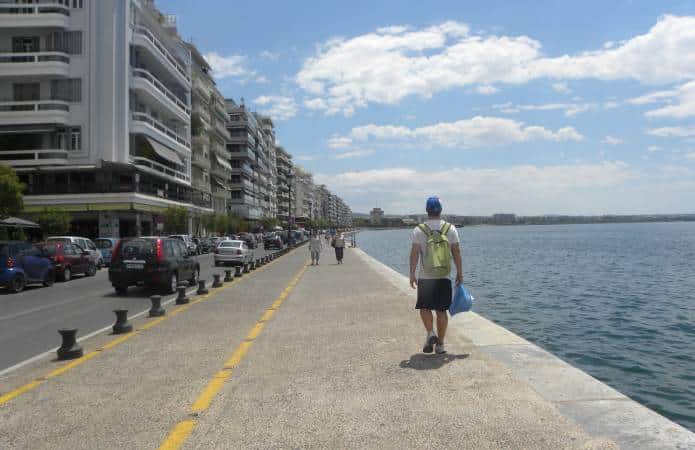 Qué hacer en Tesalónica en un día - Paseo Marítimo