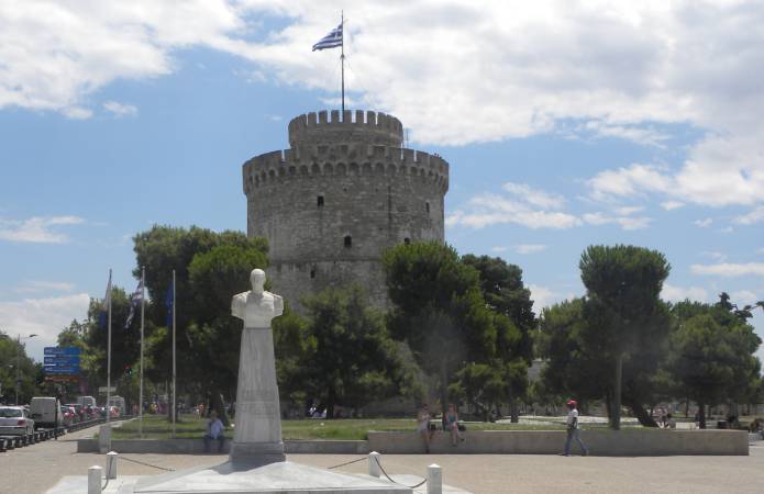 Qué ver en Tesalónica en un día - Torre Blanca