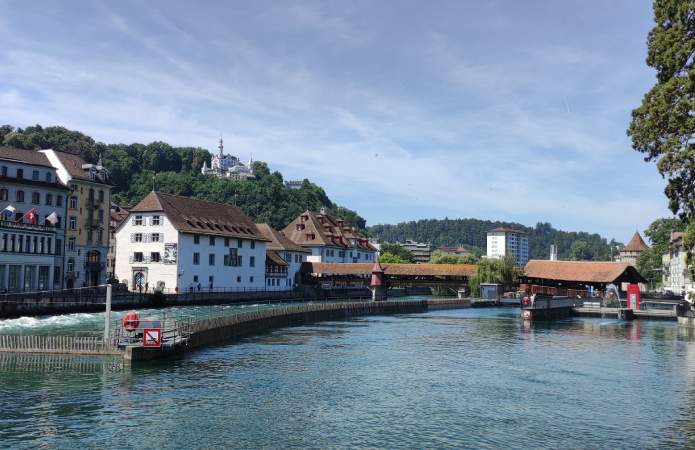Qué hacer en Lucerna en un día - Puente Spreuer