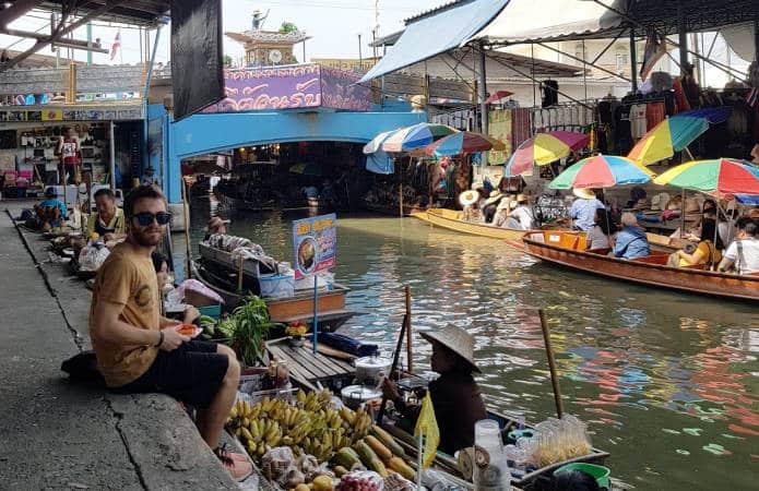 Mejores excursiones desde Bangkok - Mercado flotante de Damnoen Saduak