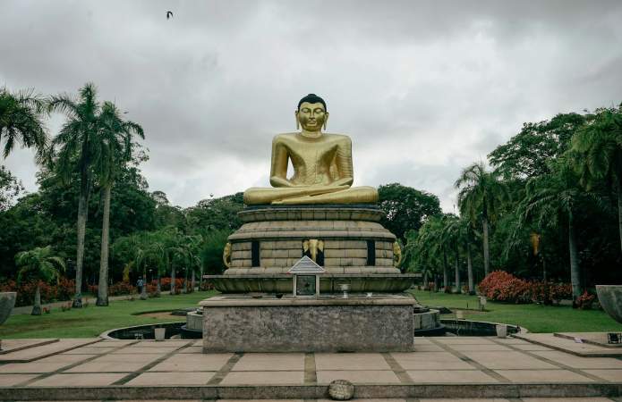 Qué visitar en Colombo en un día - Parque Viharamahadevi