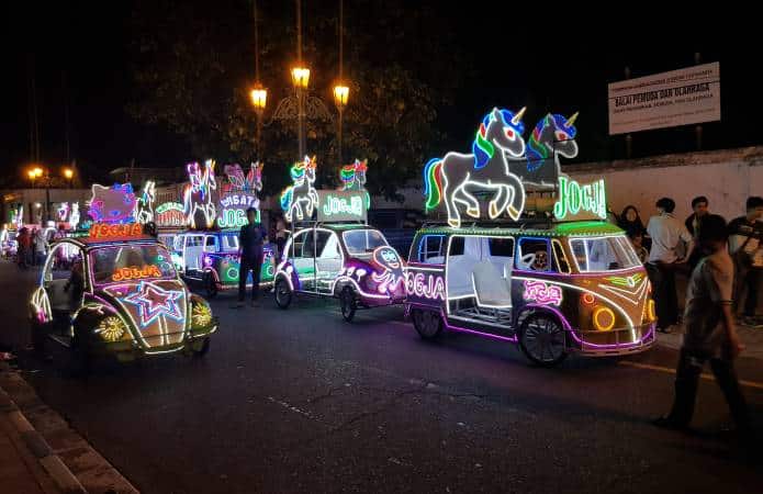 Qué hacer en Yogyakarta en dos días - Parque Alun Alun