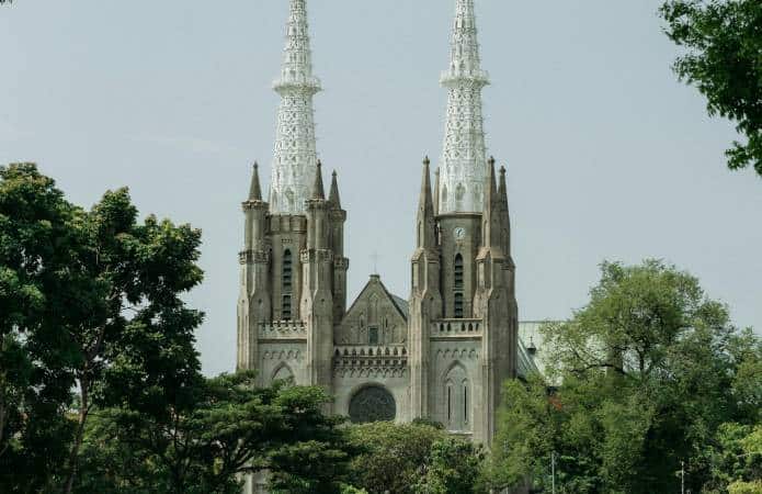 Catedral de Yakarta - Qué visitar en Yakarta